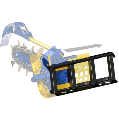 Trencher Hitches and Frames