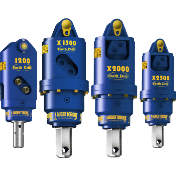 Earth Drills For Excavators 750kg–3T (Up to 2847Nm)
